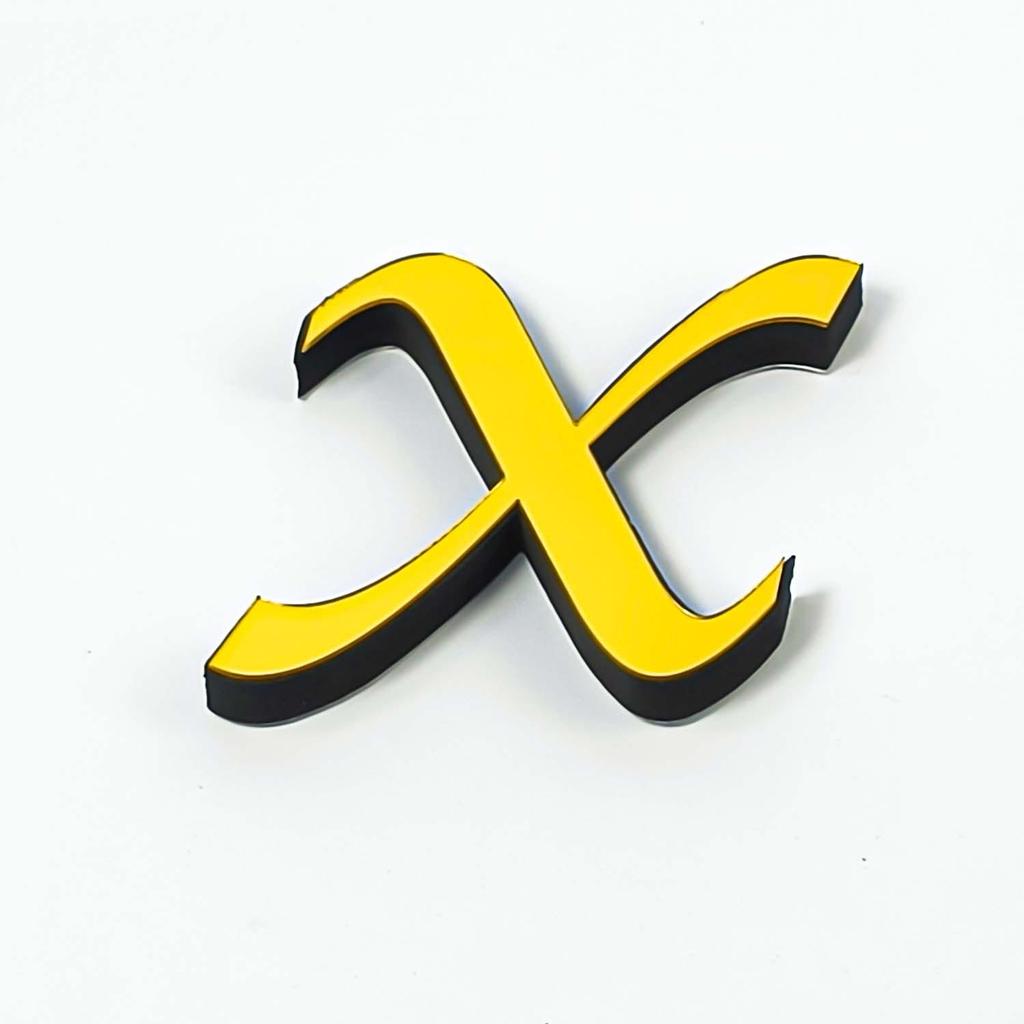 Lowercase A-Z English Mirror Wall Stickers - DIY Decorative Self-Adhesive Décor for Home & Bedroom