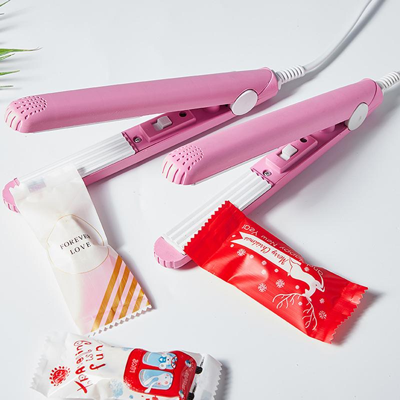 Mini Portable Plastic Sealing Machine Storage Household Bag Clip Handheld Seal Packing Impulse Sealer Kitchen Accessories