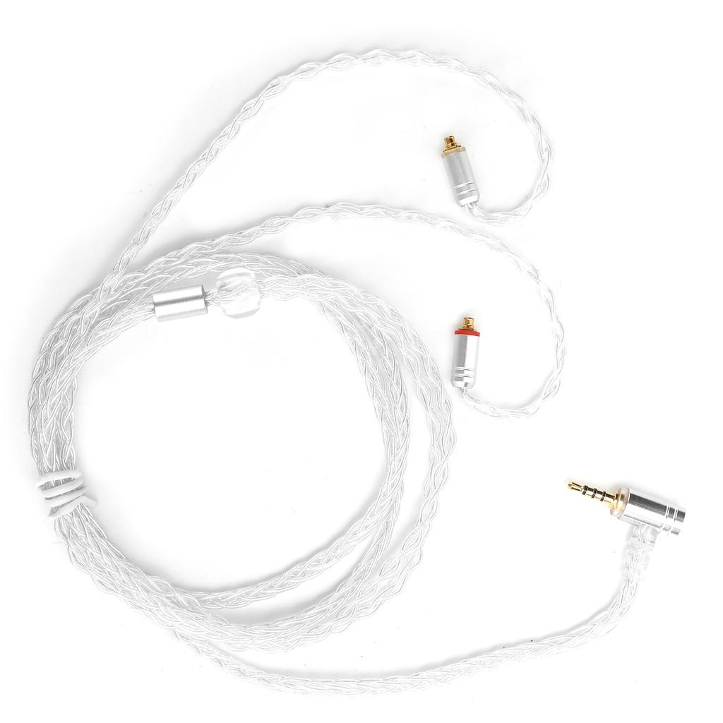 25 Core Silver Plated Cable OFC Upgrade Audio Cable for MMCX Connector for Shure SE215Transparency 2.5 Balanced Head