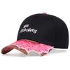Berretti da Baseball Unisex con Ricamo Anguria Munchies Primavera e Autunno Cappelli Casual Regolabili per Esterno Cappello Hip Hop Cappello Parasole