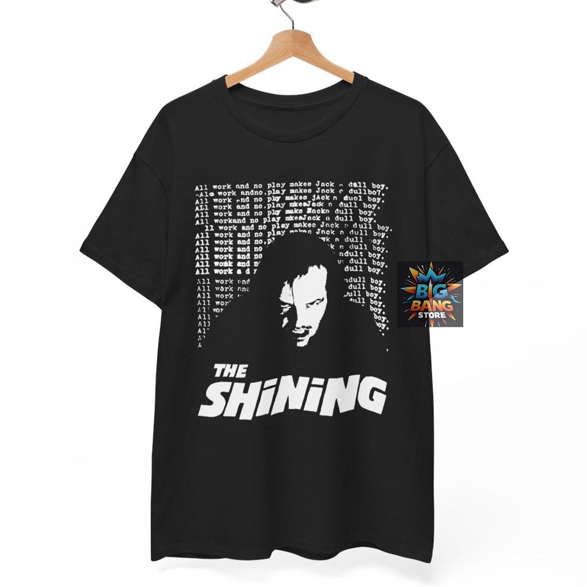The Shining T-Shirt Mens Womens Tees Top, Horror cult film movie, halloween Unisex tee L