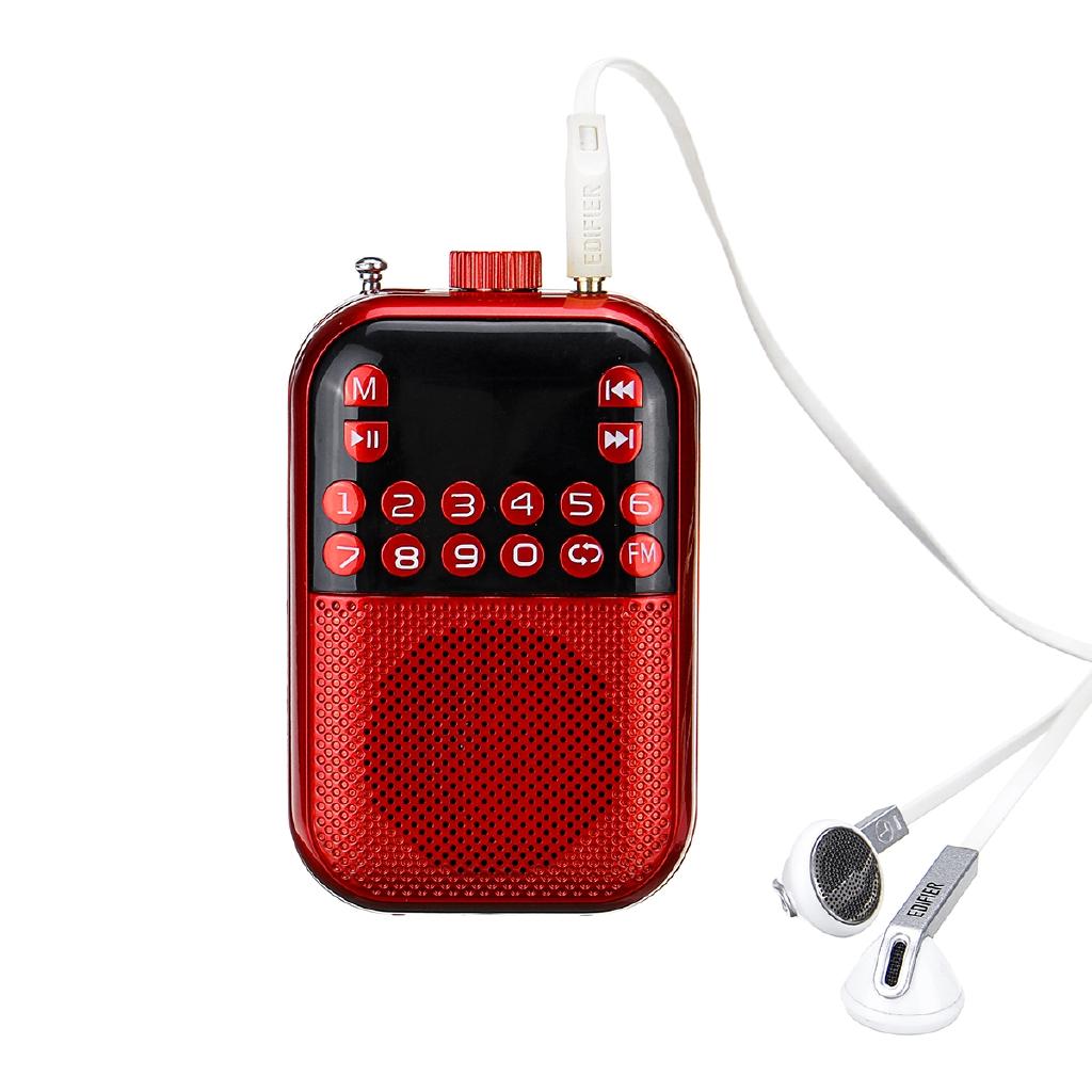 5W Channel Mini Speaker Radio-Receiver Tf-Card Fm-Radio Stereo Digital Micro Portable Power Off Memory