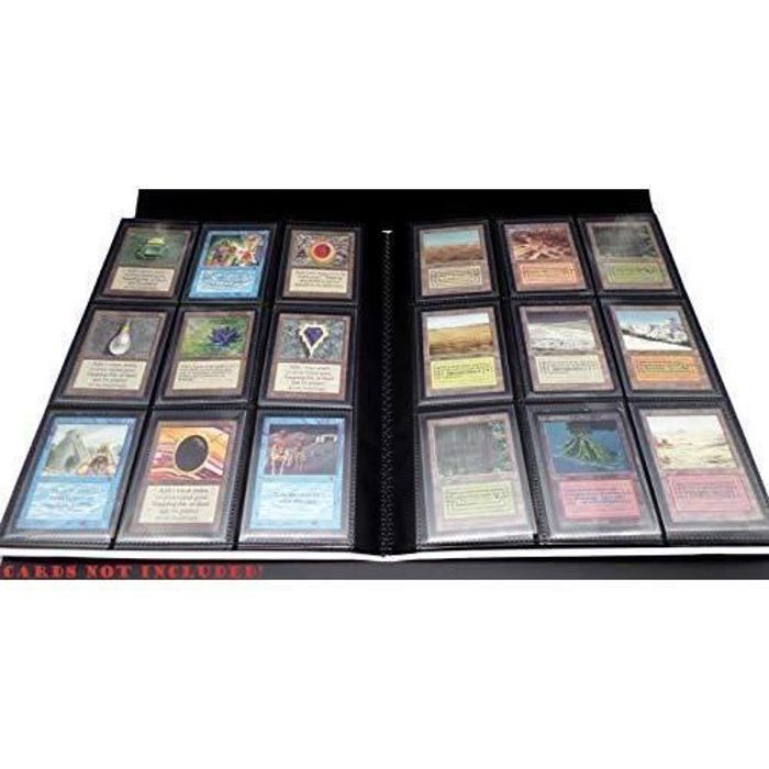 Docsmagic.De Pro-Player 9-Pocket Album White - 360 Card Binder - MTG - PKM - YGO - Classeur pour Jeu de Cartes Blanc