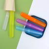 4 Colors Travel Portable Toothbrush Case Storage Holder Outdoor Travel Hiking Camping Toothrush Cap Case Box for Family
