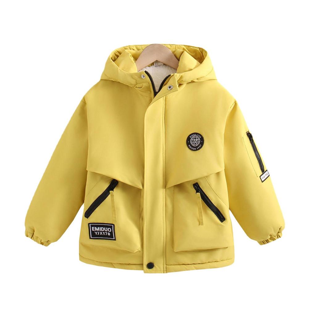 2026 Gevoerde Fleece Jas voor Jongens voor Herfst/Winter - Middel/Grote Maten, Dikke Warme Parka voor Bergbeklimmen