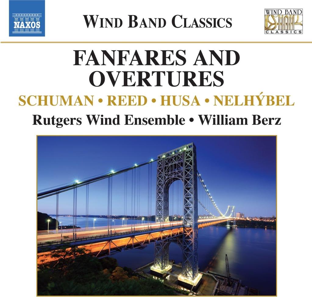 CD OWEN REED, HUSA, NELIBEL, W. SCHUMA - Fanfare and Overture  8572230 Japan ObiMusic Others Used
