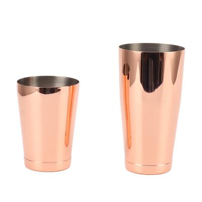 304 Stainless Steel Cocktail Shaker 2 Section Bartending Mixer Bar Wine Cup Shaker