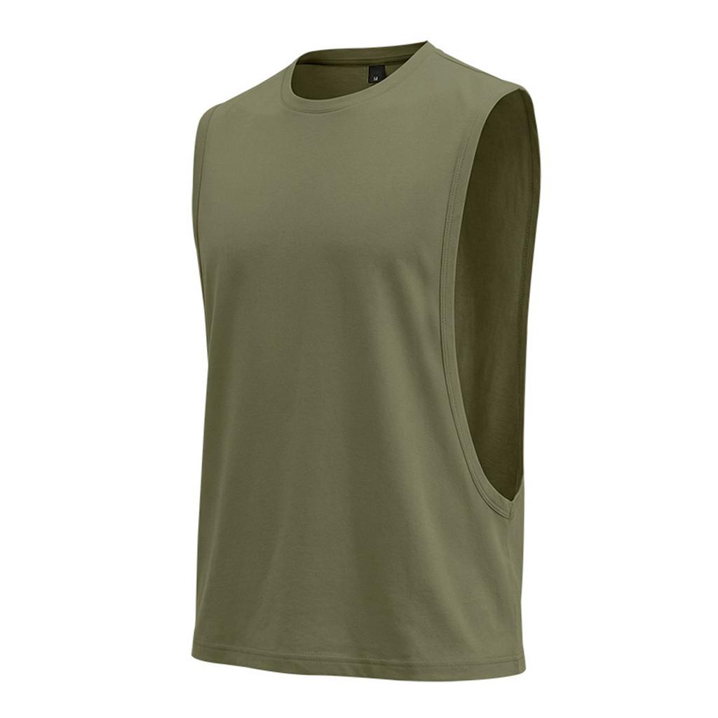 Maieu Relaxat Fără Mâneci pentru Bărbați, Casual Larg, Tricou pentru Mușchi pentru Antrenament Fitness, Baschet, Sporturi, Sală de Sport, Antrenament