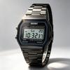 Men's Digital Watch SKMEI Square Retro Stainless Steel 1123