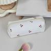 Women's Large Capacity Cherry Handbag: Portable Makeup and Toiletry Travel Bag