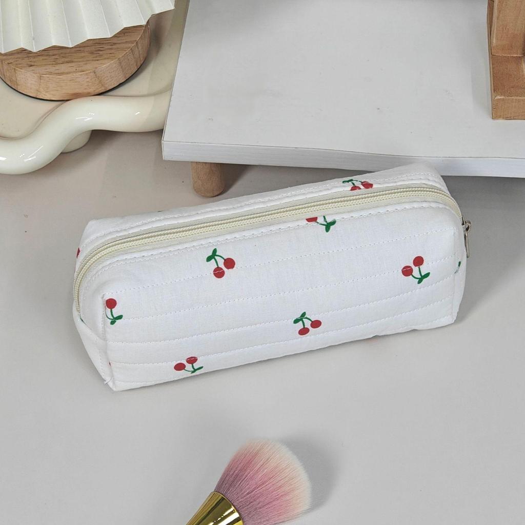 Women's Large Capacity Cherry Handbag: Portable Makeup and Toiletry Travel Bag