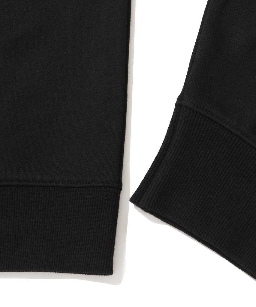 [M~4Xl] Original Stroke Logo Hoodie_Black