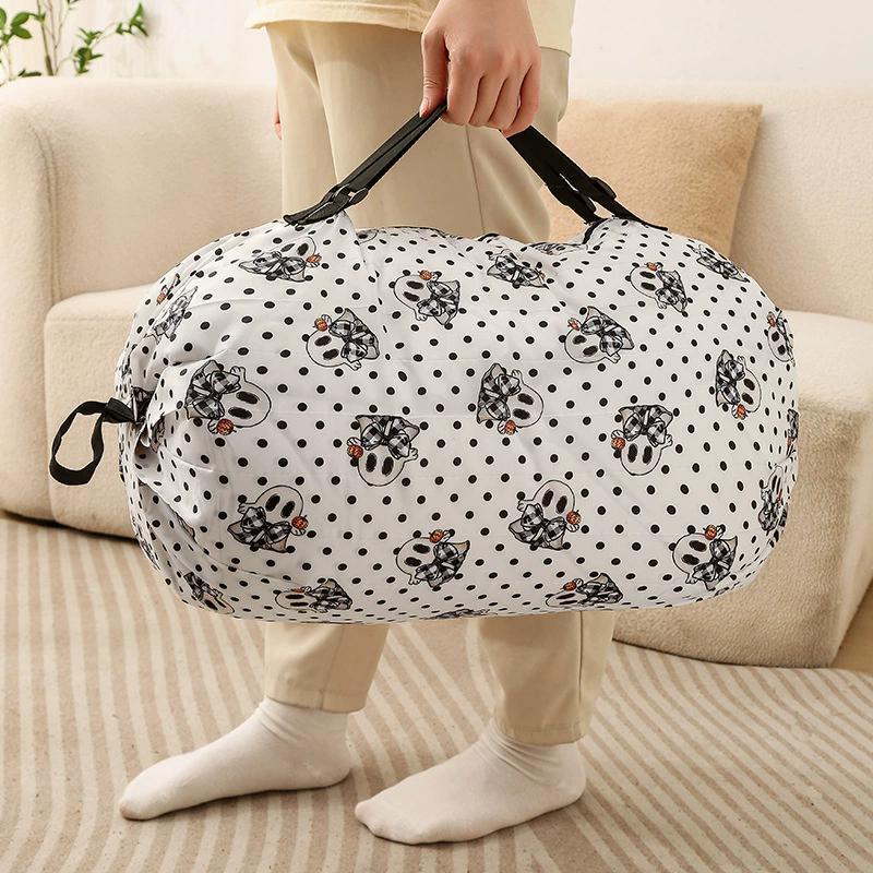 Portable and Foldable Supermarket Shopping Bag Large Capacity Bag Waterproof Bag Handbag Eco friendly Bag
