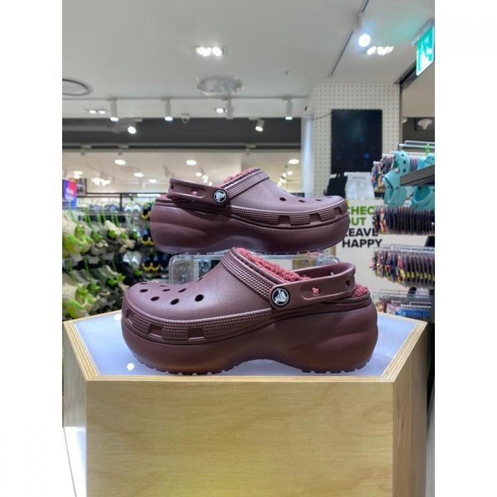 

Crocs Platform Lined 207938 6ws Dark Cherry dark cherry/220