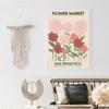 Abstract Flower Market Wall Art Print Canvas Painting Vintage Botanical Poster Gallery Wall Picture Living Room Home Decoration