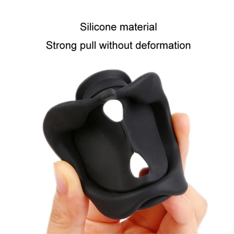 

4Pcs/Set For Tesla Model Y/3 Door Lock Silicone Case Car Lock Buckle Shock Absorption Buffer Silicone Protective Cover Type A