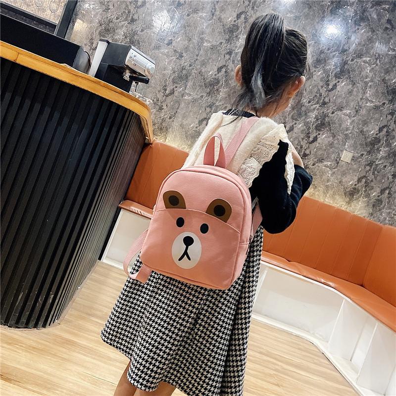 Cute Animal Pattern School Bag For Toddlers Breathable And Wear-resistant