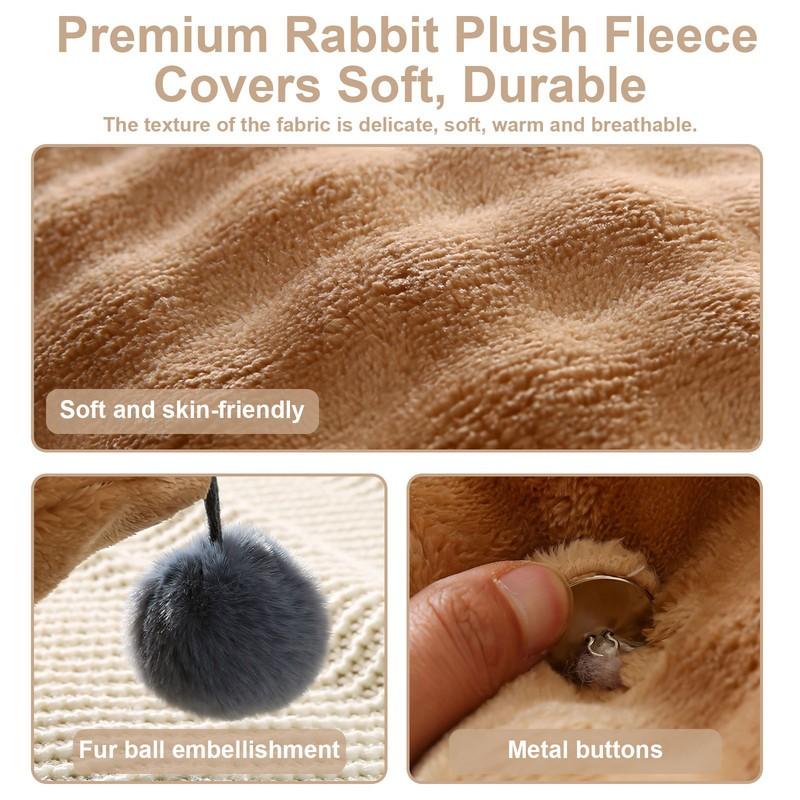 Odnímatelný čelo postele čtecí polštář, plyšový zádový polštář, klínový polštář na postel a pohovku