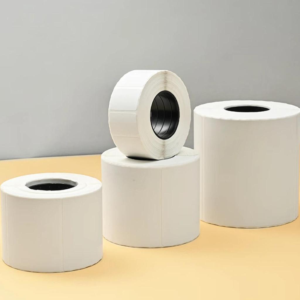 NVV 50mm*70mm*500 Sheets Triple-Protection Thermal Label Printing Paper Electronic Shipping Label Self-Adhesive Cargo Material Barcode Paper