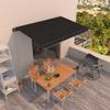 Manual Retractable Awning 400x350 Cm Anthracite