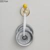 Golden Bending Hook Clothing Hat Hooks Wall-mounted Storage Hanging Hooks Colorful Wall Storage Holder Decorative Shelves