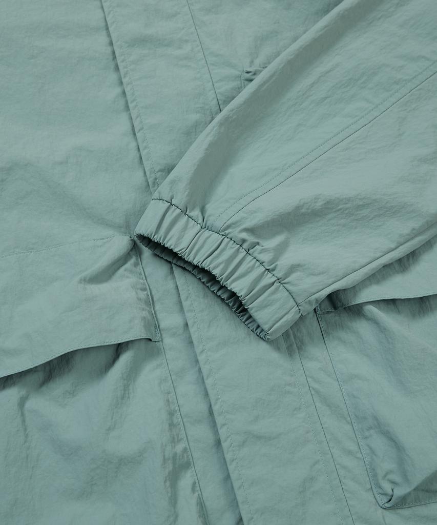 Snowpeak Apparel Taslan Woven Utility Windbreaker Royal Mint (S24Mmlwb56)