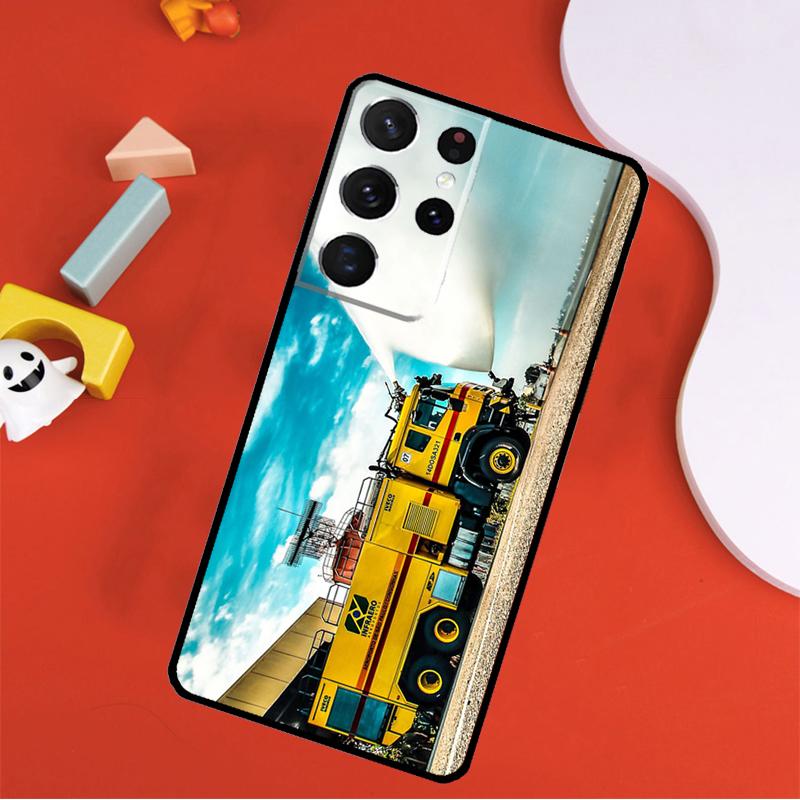 

Fire Truck Phone Case For Samsung Galaxy S25 Ultra S24 Ultra S9 S10 S20 S21 S22 S24 Plus S23 FE Cover Galaxy S22 Plus