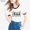 2024 Summer Tops Friends Tshirt Unisex Graphic Print T Shirt Femme Friends Tv Show Tshirt Female Bff Tumblr Tops Tees