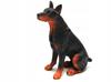 Elegancka Figurka Psa Dobermana