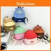 Children Cotton Preschool Backpack Cartoon Fruit Hat Durable School Stitching