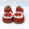 3.8*2.3cm 10cm Cotton Doll Shoes Small Plush Toy Accessories Princess Leather Shoes  for 17cm Dolls