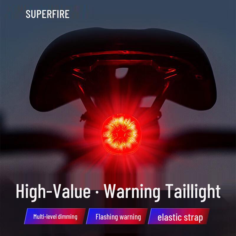 Supfire BTL05 USB Rechargeable Bicycle Taillight