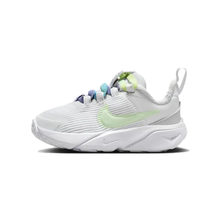 

Детские кроссовки Nike Star Runner 4 Next Nature SE TD White Vapor Green Photon-Dust Total-Orange FN4978-100 27