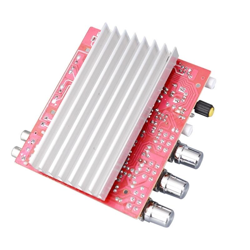 80Wx3 DC12V Power Amplifier Board High Power Bluetooth Lossless 2.1 Channel Vehicle Computer Speaker Sound Amplifier
