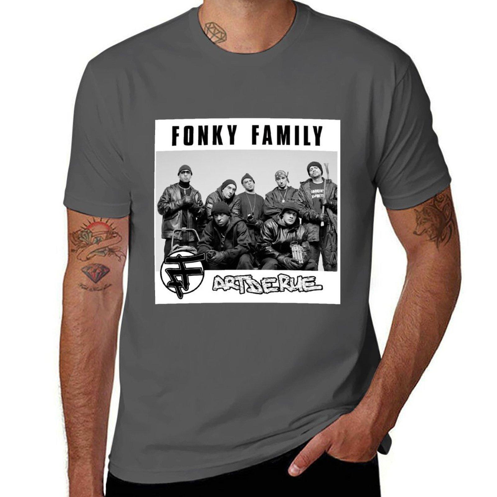 

Fonky Family Art de rue TShirt Graphic Print Short Sleeve TShirt 4XL