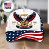 New D Digital Printing Curved Brim Baseball Cap Eagle American Anniversary Cap