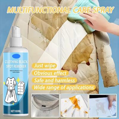 Removedor de Moho para Ropa 100ml, Moho en la Ropa, Manchas de Sudor, Amarilleamiento, Manchas de Moho, Manchas de Moho, Agente de Limpieza