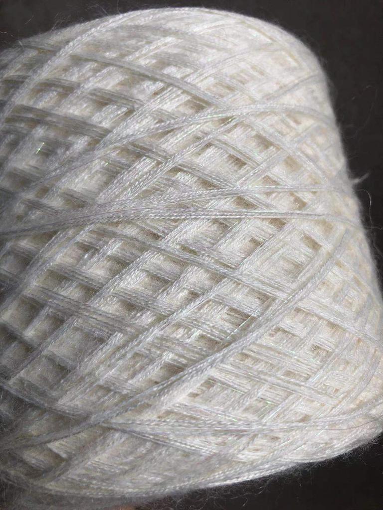 Ultra Soft Cashmere Silk Mohair Hand Knitting Yarn Material Kit Premium Spun Yarn Hand Mixed Twist True Silk  Hair