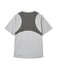PHYPS MOTORCYCLE H-Tech Quick Dry Paneled Short Sleeve Light Gray