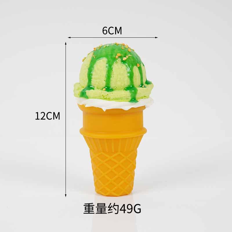 Simulation Ice Cream Model Artificial Cream Sweet Cone Fake Food Dessert Shop Window Ornaments Photography Props Party Supplies