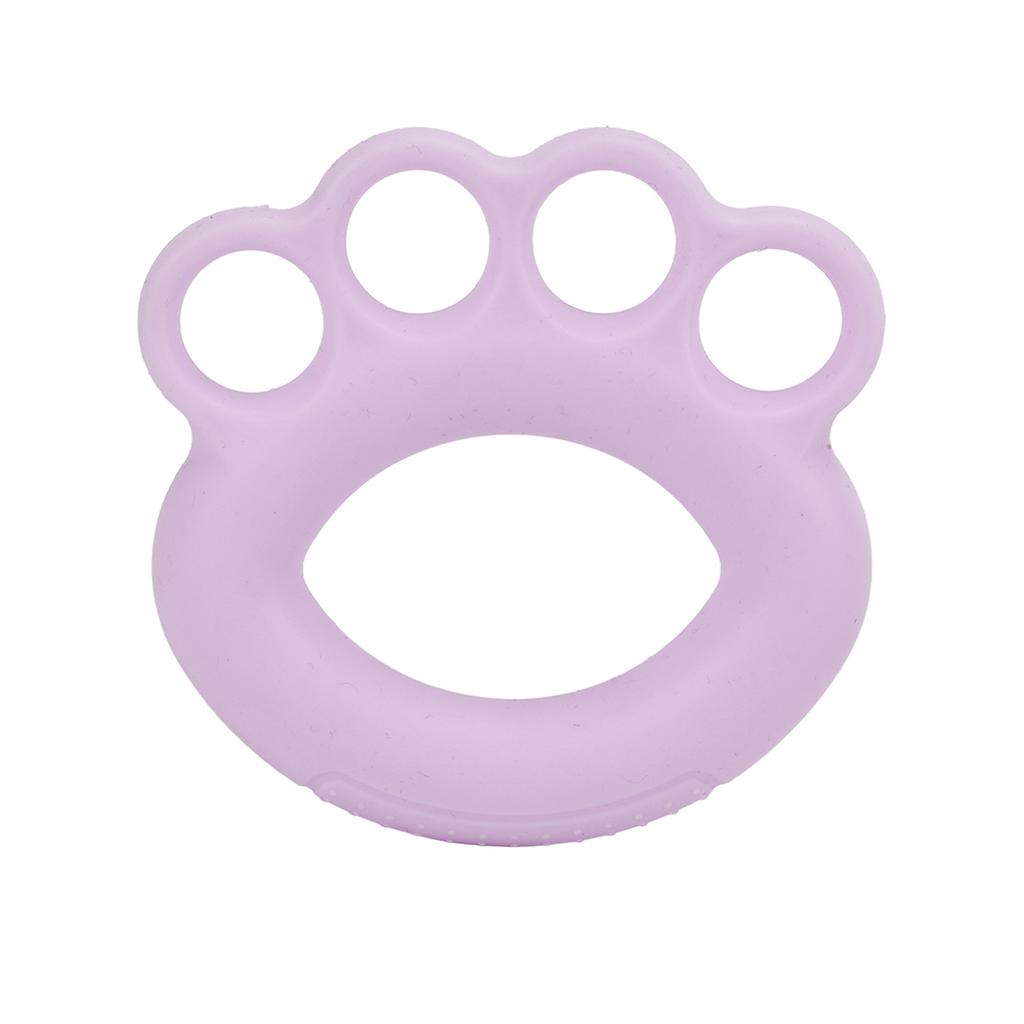 Finger Strength Trainer Hand Grip Exerciser Strengthener Silicone for Children AdultPurple