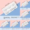 6-Cavity Chocolate Mold Fruit Flower Shape Desserts Making Tool New Baking Pastry Mold  Baking Tool