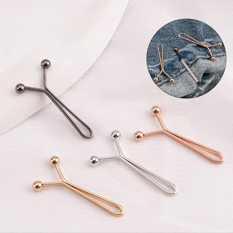 1/4/8PCS Adjustable Sleeve Clip for Pants Waist Tightening Sleeve Reduction Clip Suitable for Jeans Skirts Detachable Buckle Accessories