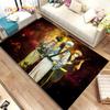 3D Gintoki Kagura Gintama Anime Area Rug,Carpet Rug for Living Room Bedroom Sofa Doormat Decoration, Kid Play Non-slip Floor Mat