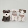 Cat Lamb Farm Animals Plush Toy Interactive Curly Haired Dog Doll  Kids Gifts