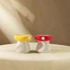 Dust-proof Mushroom Toothpick Box Ceramics Toothpick Dispenser Toothbridge Holder  Home Office