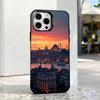 Turkey Istanbul Scenery  Phone Case For iPhone 17,16,15,14,13,12,11,Pro,Max,Plus,E,Air,Mini Black IMD Cover
