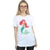 The Little Mermaid Womens/Ladies Ariel Cotton Boyfriend T-Shirt