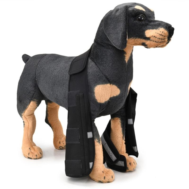 Dog Knee Guard Dog Elbow Sleeve Protector Dog Leg Brace Front Wrist Dog Knee Cover Anti Licking Wound Dog Recovery Leg C