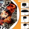 Custom Name Personalized Demon Slayer Print Umbrella, Auto Open Close, 8‑Rib Sturdy Frame, Commute Camping Hiking Use, Birthday Gift